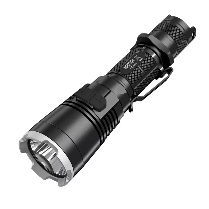 Latarka ręczna LED Nitecore MH27UV Czarna