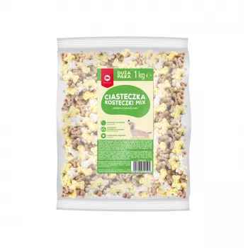 MACED Bones Cookies Vanilla Mix - przysmak dla psa - 1 kg