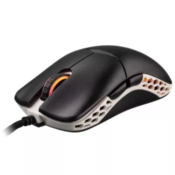 Mysz Ducky Feather, do gier, oburęczna, USB Type-A, optyczna, 16000 DPI