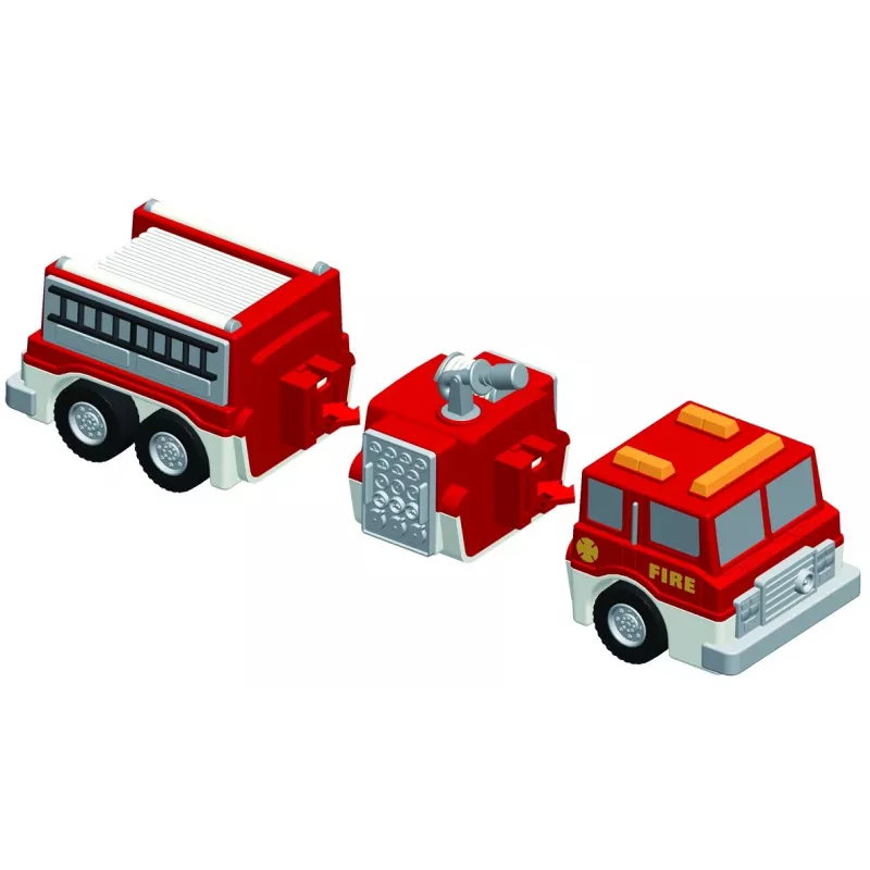 Zestaw pojazdów Popular Playthings Mix or Match Vehicles Fire and Rescue