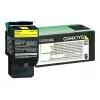 Lexmark - Tonerpatrone - Besonders hohe Ergiebigkeit - 1 x Gelb - 4000 Seiten - LRP / LCCP (0C544X1YG)