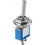 Wentronic Goobay Kippschalter Subminiatur, niebieski - EIN-AUS, 2 Pins, blaues Enclosure (10013)