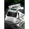 Faber-Castell 267102 flamaster Multi Czarny 8 szt. Okrągła końcówka