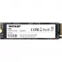 Wewnętrzny dysk SSD PATRIOT P300 512 GB M.2 PCIe NVMe — odczyt 1700 MB/s, zapis 1200 MB/s, 3D NAND, 3,8 mm, TBW 240