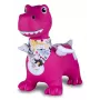 Skaczące zwierzątko Jamara HoppyDoo Dino ze skrzydełkami różowe z pompką 466008