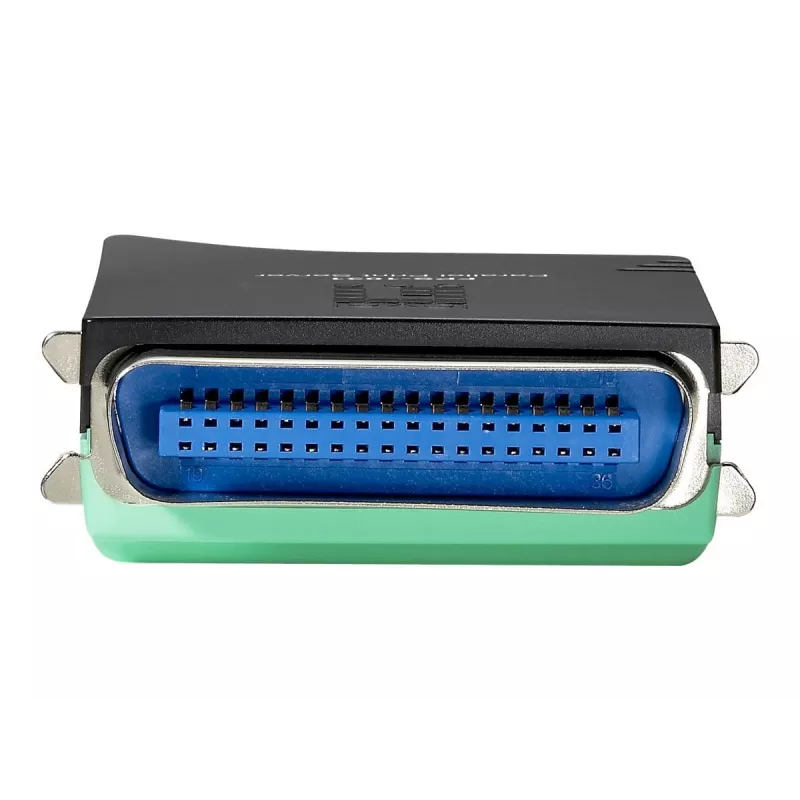 LevelOne Równoległy serwer wydruku, Czarny, Zielony, Aktywność, Połączenie, Zasilanie, Status, Tajwan, Ethernet LAN, IEEE 802.3, IEEE 802.3u, 10,100 Mbit/s
