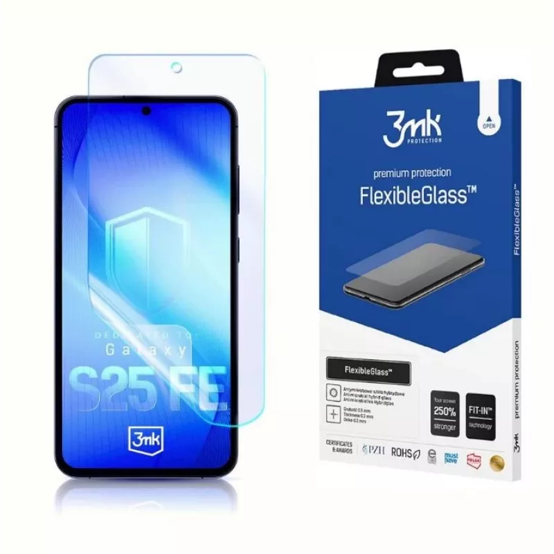Szkło hartowane FlexibleGlass 3MK do Samsung Galaxy S25 FE model