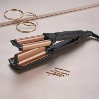 Lokówka BaByliss Deep Waves Warm Black, Orange 98.4 (2.5 m)