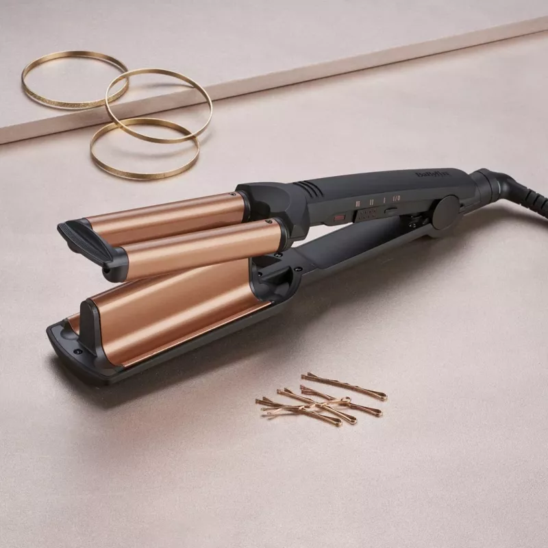 Lokówka BaByliss Deep Waves Warm Black, Orange 98.4 (2.5 m)