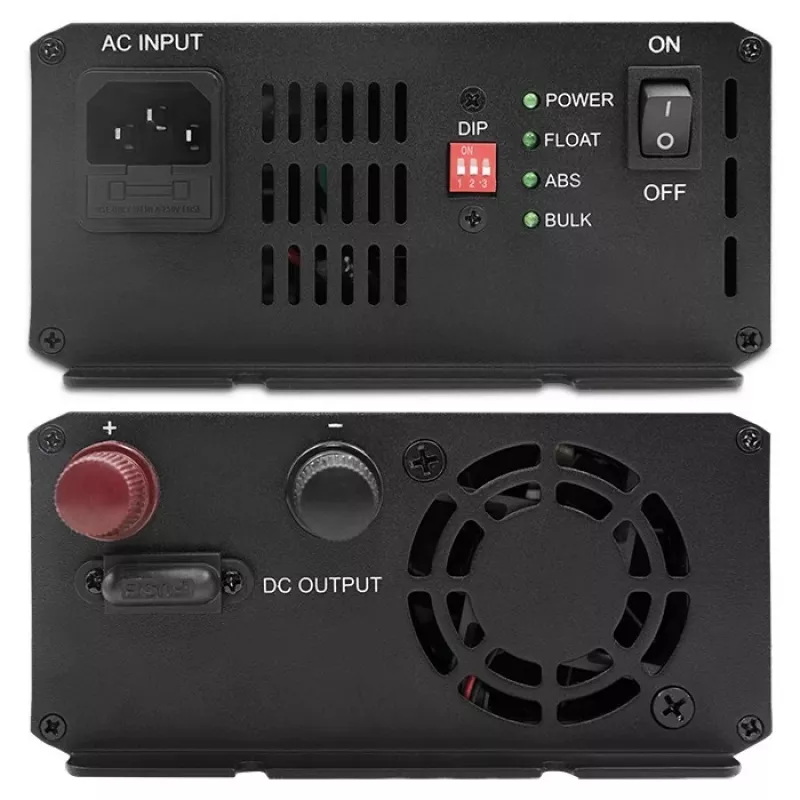 Ładowarka QOLTEC Monolith 20A 12V do akumulatorów LiFePO4, AGM, GEL, SLA