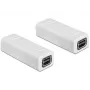 adapter złącza złącza kabla DeLOCK 65450 Mini DisplayPort biały