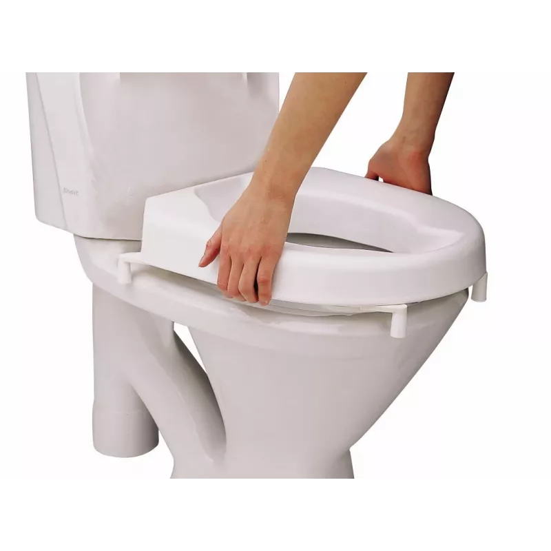 Etac Hi-Loo podwyższona nakładka na sedes z pokrywą, 10 cm