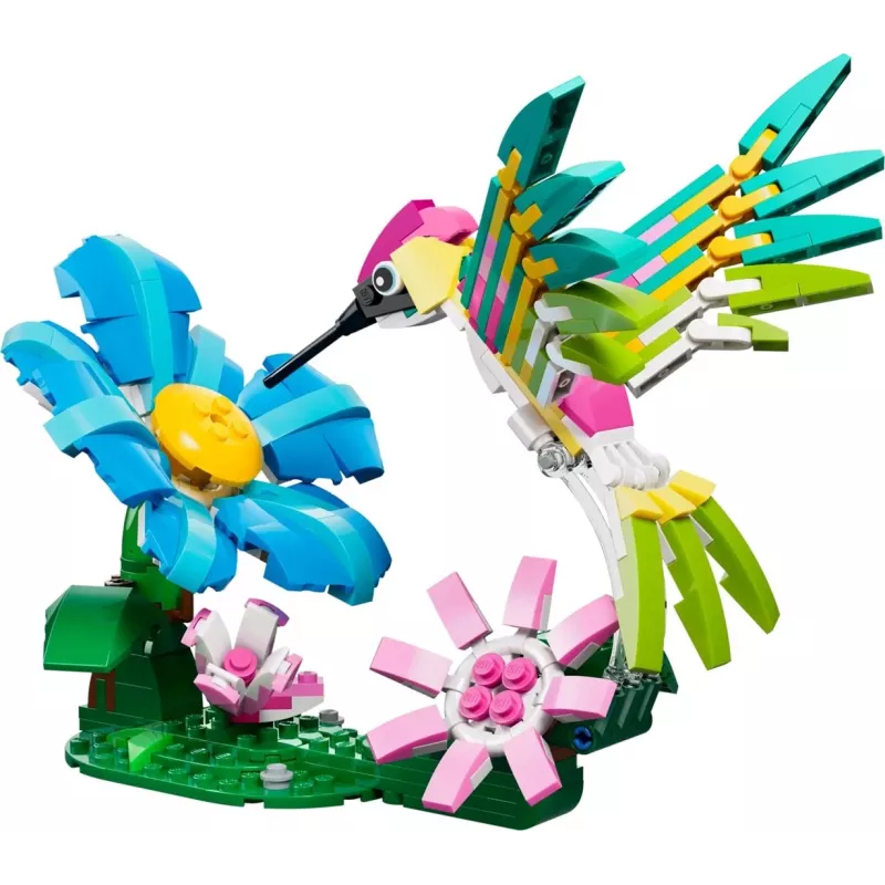 LEGO CREATOR 3 W 1 31384 Dzikie Zwierzęta: Kolorowy Koliber