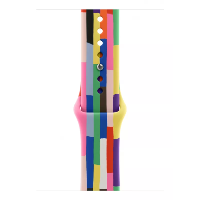 Apple MDWF4ZM/A Pasek do zegarka sportowy edycja Pride Multikolor Fluoroelastomer