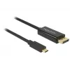 Adapter kabla wideo USB Type-C DisplayPort DeLOCK 85255