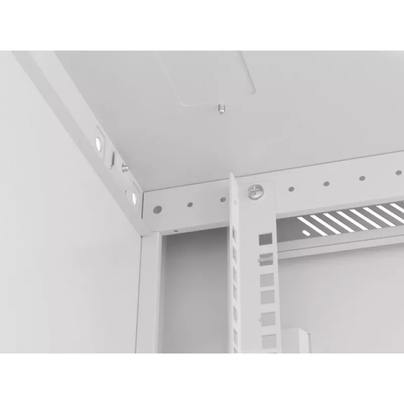 Wall mounted rack Lanberg WF01-6606-00S 6U szary 60 kg capacity