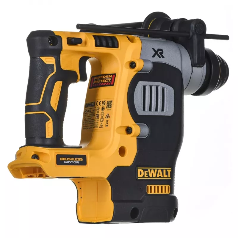 Młotowiertarka DeWALT DCH273N z silnikiem bezszczotkowym, przeznaczona do wydajnego wiercenia w betonie o maksymalnej średnicy 2,4 cm. Kup online w DistriNode.
