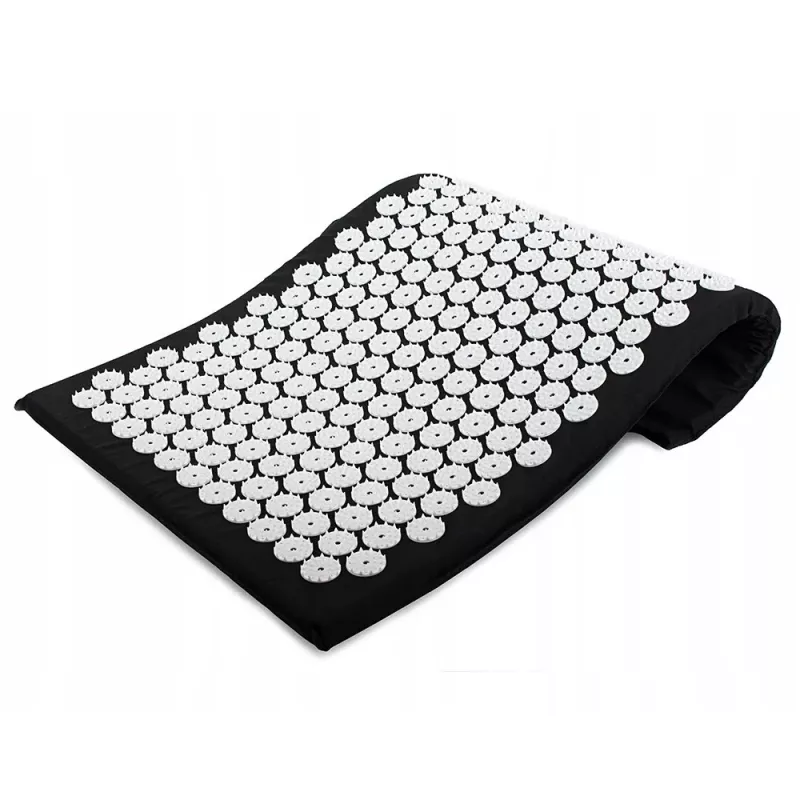 Mata do akupresury Extralink Acupressure mat czarna 65x40 cm