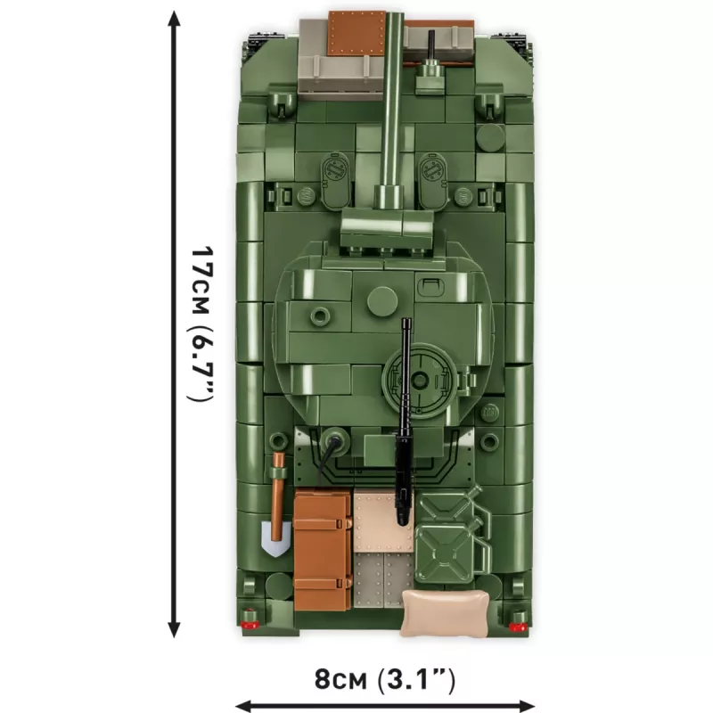 Klocki M4A1 Sherman 663 elementy