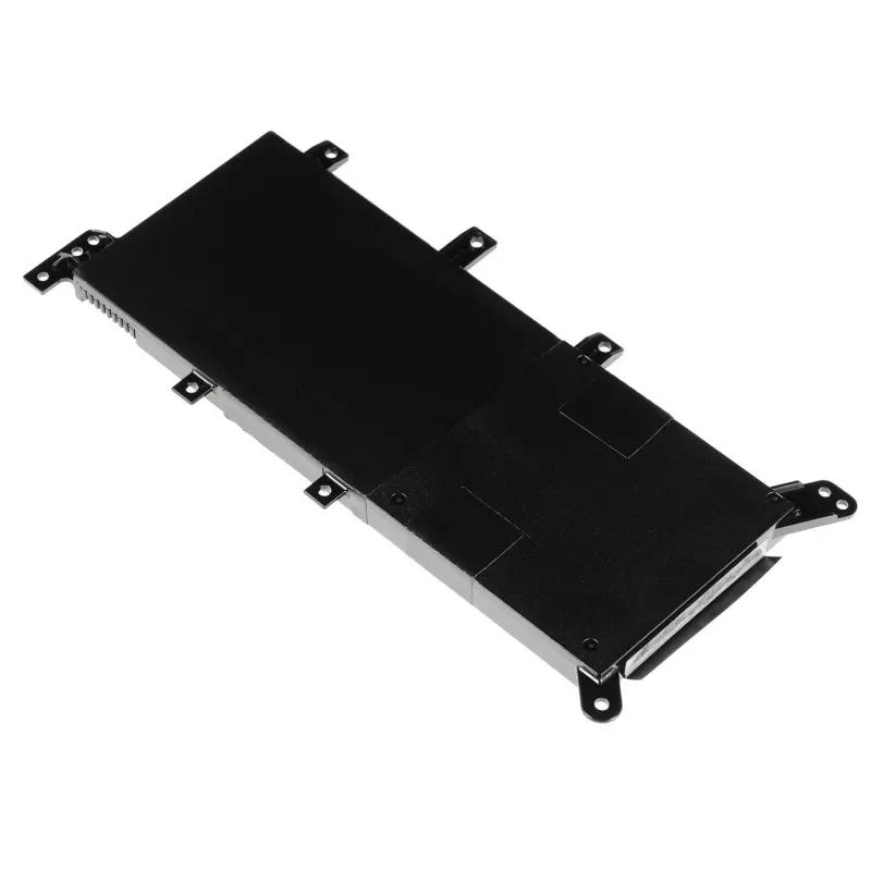 Bateria do laptopa zielony Cell do ASUS A555 F555 K555 R556 X555, LiPo 4000 mAh, 7,6 V, 4 ogniwa, czarna