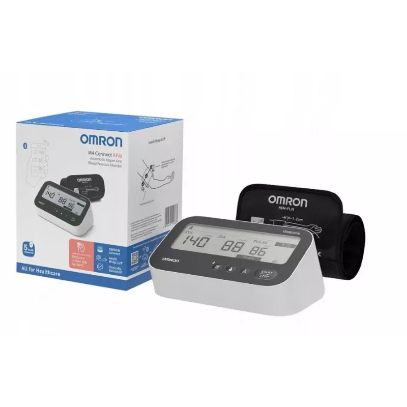 Ciśnieniomierz naramienny OMRON M4 Connect Afib