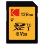 Kodak - Karta pamięci Flash - 128 GB - UHS Klasa 3 / Klasa 10 - 650x - SDXC UHS-I (EKMSD128GXC10HPRK)