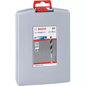Bosch HSS Twist Drill Bit PointTeQ Sets