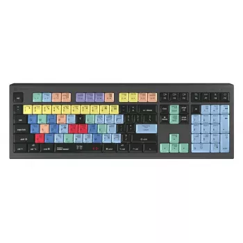 Logickeyboard LKB-CBASE-A2M-UK Klawiatura uniwersalna USB QWERTY UK English Czarna