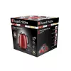 Czajnik elektryczny Russell Hobbs 1 L 2400 W czarno-czerwony