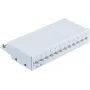 Patch Panel 1U ShiverPeaks BS75077 RJ-45 Cat6a Szary Metal