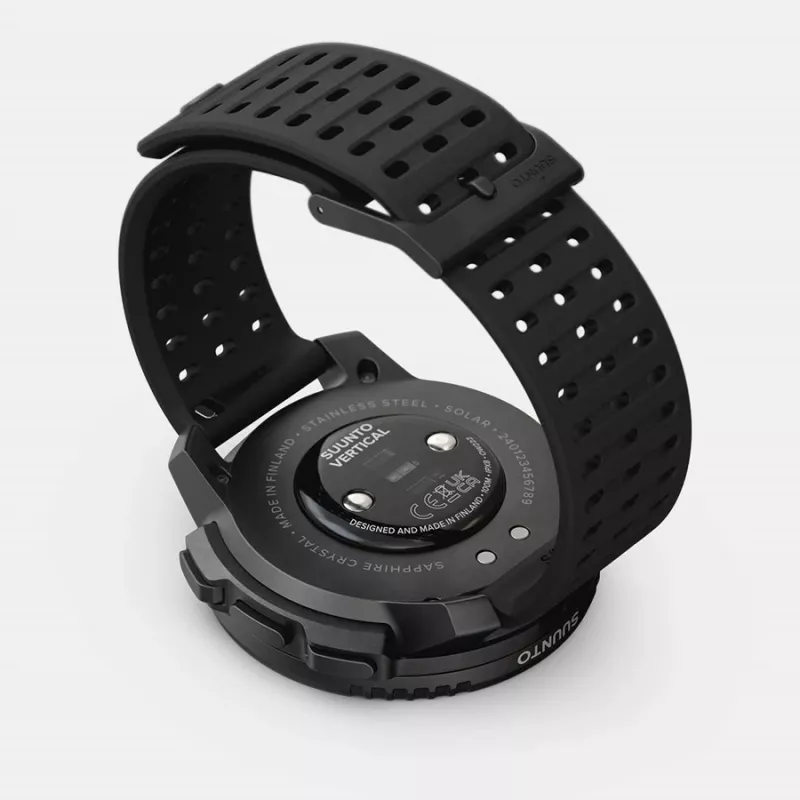 Suunto Vertical Solar 3.56 cm (1.4) Dot-matrix 49 mm 280 x 280 pikseli Dotykowy ekran Czarny GPS (satelitarny)