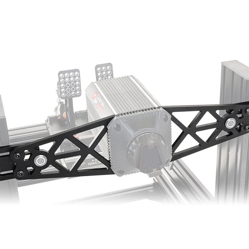 Uchwyt montażowy Asetek SimSports Steel Czarny 135x535x168mm