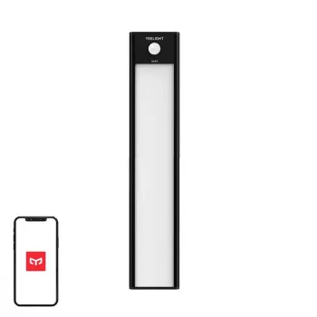 Lampa czujnikowa do szafy Yeelight A20 20 cm 1,2 W — zasilana bateriami LED PIR, 100 lm, 4000 K, ładowana przez USB-C