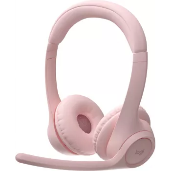 Logitech 981-001412 słuchawki/zestaw słuchawkowy Bezprzewodowe pałąkowe Biuro/Centrum telefoniczne Bluetooth Różowy