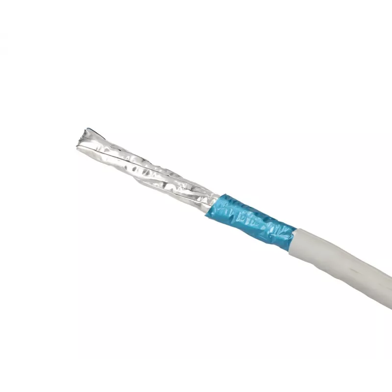 Kabel sieciowy Extralink Skrętka CAT6A FTP (F/FTP) V2 Wewnętrzny 500M Szary