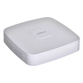 Rejestrator sieciowy DAHUA NVR2108-I2 — 8-kanałowy NVR, 4096×2400 maks., SATA III do 10 TB, 1U biały