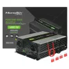 Qoltec Monolith zasilacz/przetwornica samochodowa 4000 W Czarny
