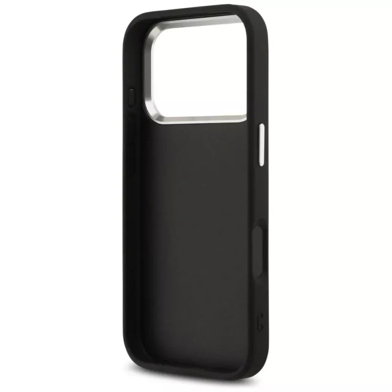 GUESS | Hardcase 4G | Pokrowiec tylny | iPhone 17 Pro Max | Apple | Skóra ekologiczna/PC/Tworzywo sztuczne/TPU | Czarny