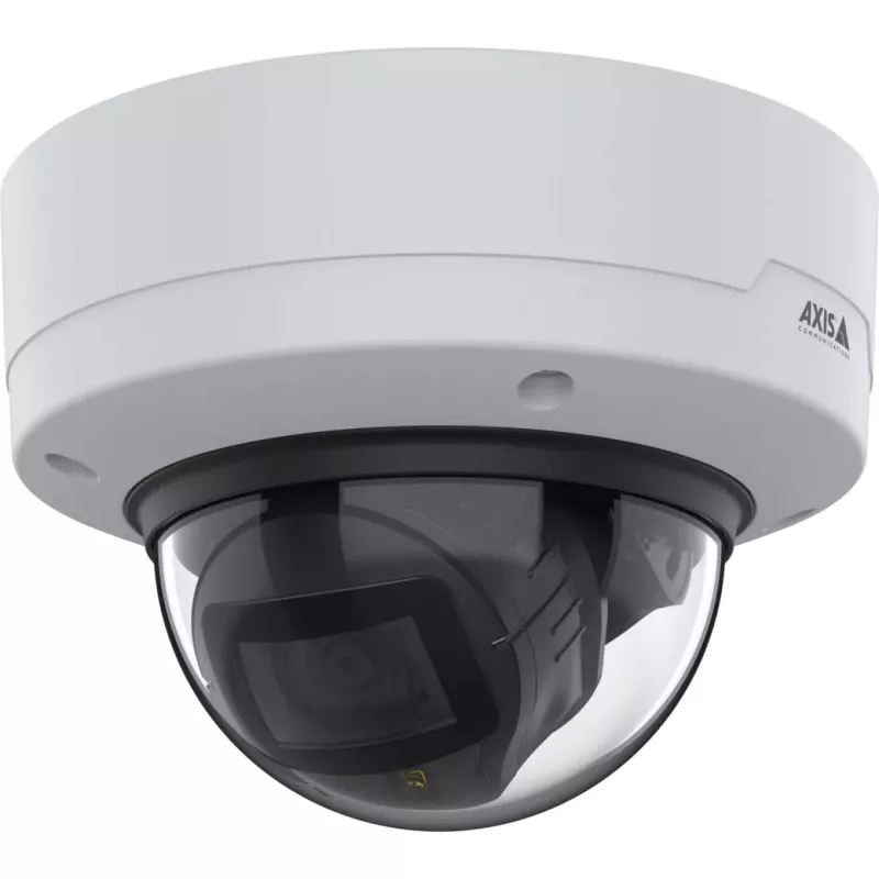 Kopułkowa kamera IP AXIS P3278-LV — 3840×2160, wewnętrzna/zewnętrzna, sufit/ściana, 103° HFOV, przetwornik CMOS 1/1,8 cala