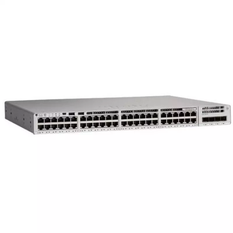 Cisco - Catalyst 9200 - Network Essentials - Switch - L3 zarządzany 48 x 10/100/1000 do montażu w szafie