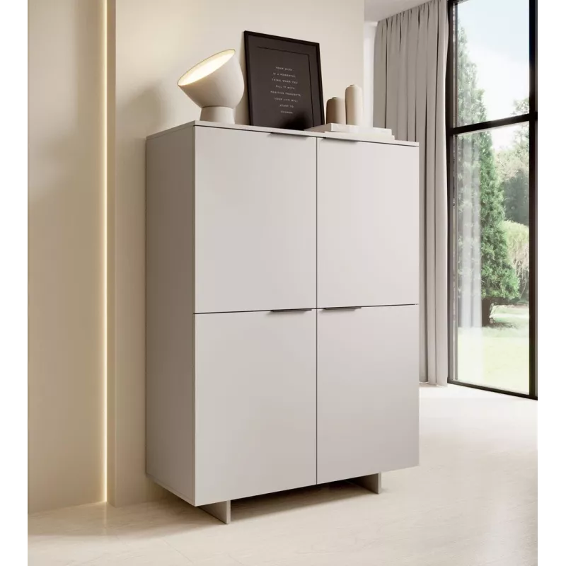 Cama 4D komoda ALMA 100x41.5xH145 kaszmir