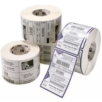 Label Zebra Z-Perform 1000T biały Paper Removable Adhesive
