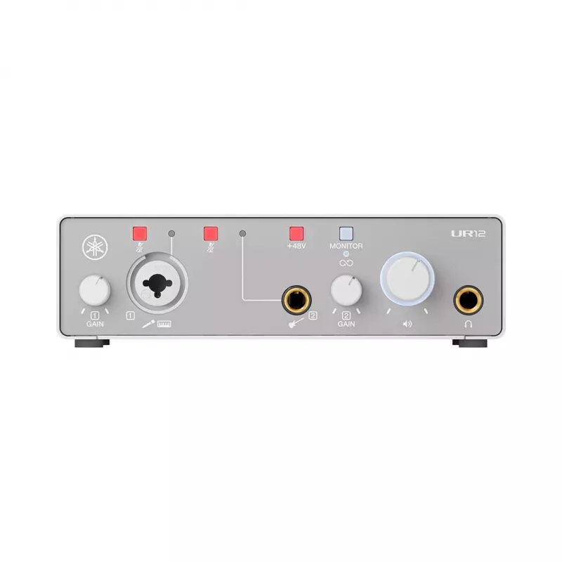 Interfejs audio YAMAHA UR12MK3 biały - kompaktowy interfejs USB 2 we./2 wy.