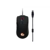 Klawiatura gamingowa GEMBIRD GGS-UMGL4-01 pełnowymiarowa USB QWERTY 104-klawiszowa US English z myszą, czarna
