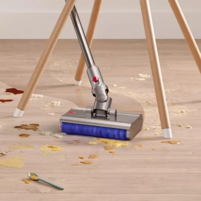 Dyson V12 Submarine 3-w-1 odkurzacz bezprzewodowy suchy/mokry HEPA bezworkowy 0,35 L Nikiel, Żółty