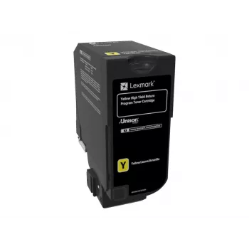 LEXMARK 74C2HY0 Toner Lexmark 74C2HY0 żółty 12 000 str. CS725de / CS725dte