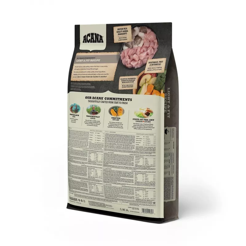 ACANA Heritage Light & Fit dla psów - 6kg