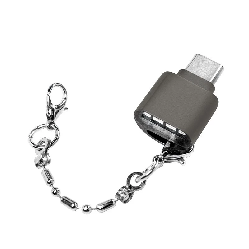 Czytnik kart microSD USB-C jako brelok