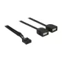 Adapter USB wewnętrzny i zewnętrzny - USB (W) - do