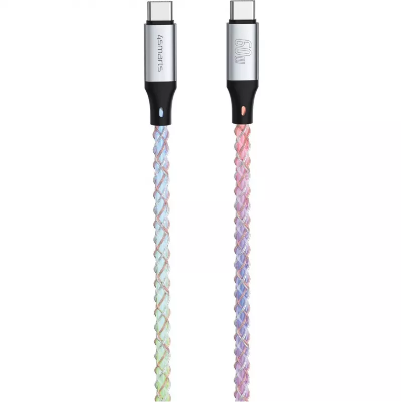 Kabel USB 4smarts 541440 1.5 m USB C Wielokolorowy 4,8 Gbit/s